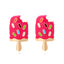 Simple Style Enamel Ice Cream Alloy Women's Earrings