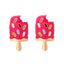 Simple Style Enamel Ice Cream Alloy Women's Earrings