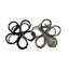 Simple Korean Flower Metal Hair Claw Clip