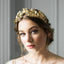 Simple Leaf Metal Baroque Crown Headband