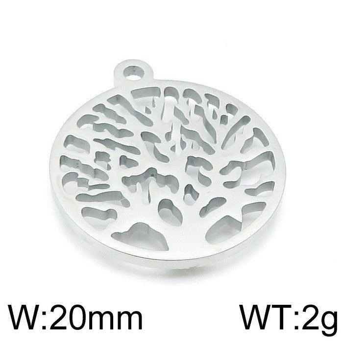 "Tree of Life Stainless Steel Pendant Necklace and Jewelry Accessories"