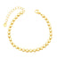 Minimalist Gold Plated Zircon Bracelet with Colorful Stones