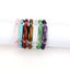 Simple Round Crystal Beaded Natural Stone Women's Bracelet