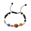 Simple Style Solar System Natural Stone Beaded Bracelets