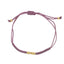 Simple Style Multicolor Braided Rope Copper Beaded 18k Gold Plated Unisex Friendship Bracelets