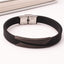 Simple Style Silicone Plated Men's Sports Bracelet