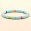 Bohemian Rainbow Clay Beaded Women's Bracelet