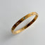 18k Gold Plated Titanium Steel Zircon Bangle and All-Seeing Eye Bracelet