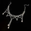 Simple Shiny Rhinestone Inlay Women's Choker Necklace 2024 Trendy Design
