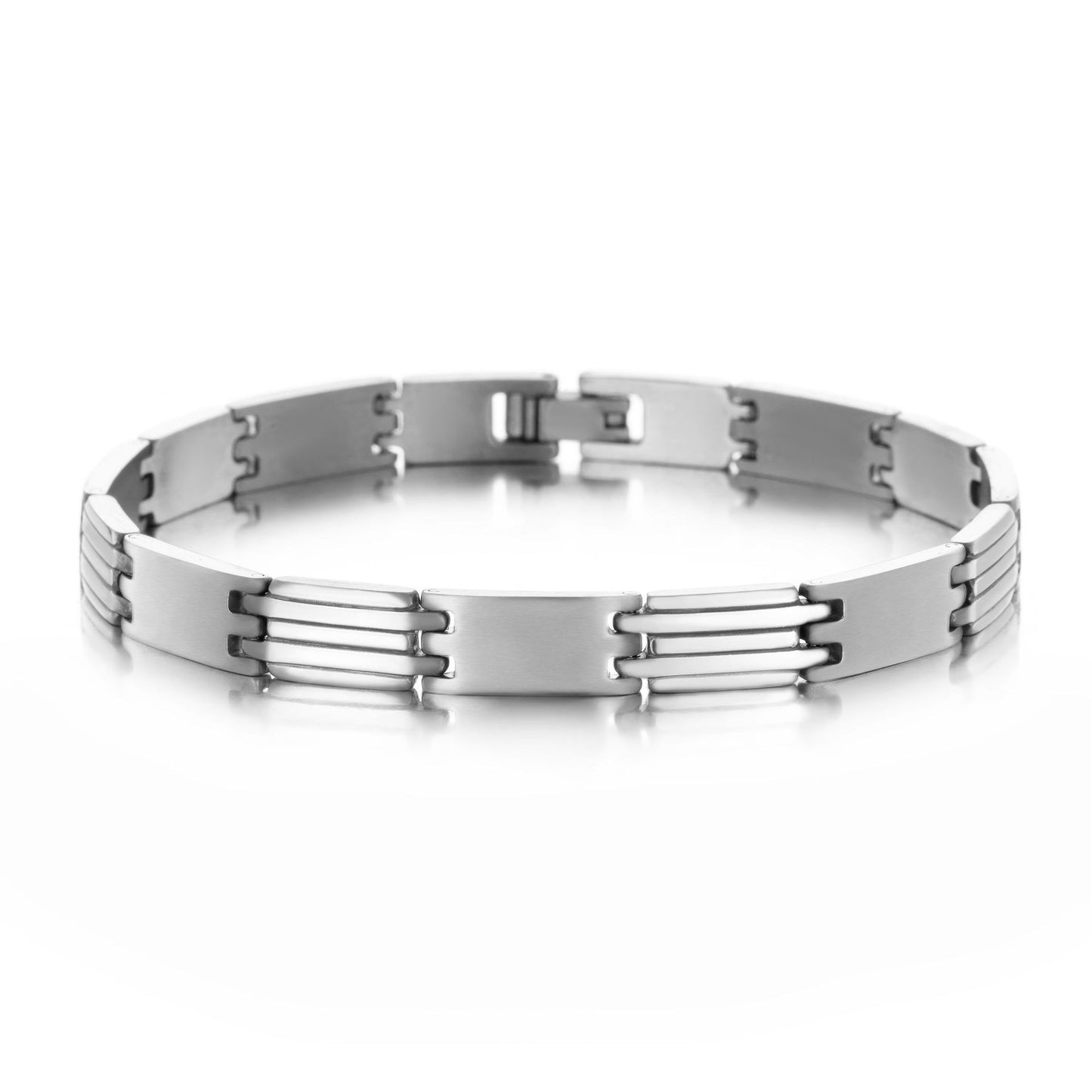 Minimalist Stainless Steel Unisex Geometric Bracelet