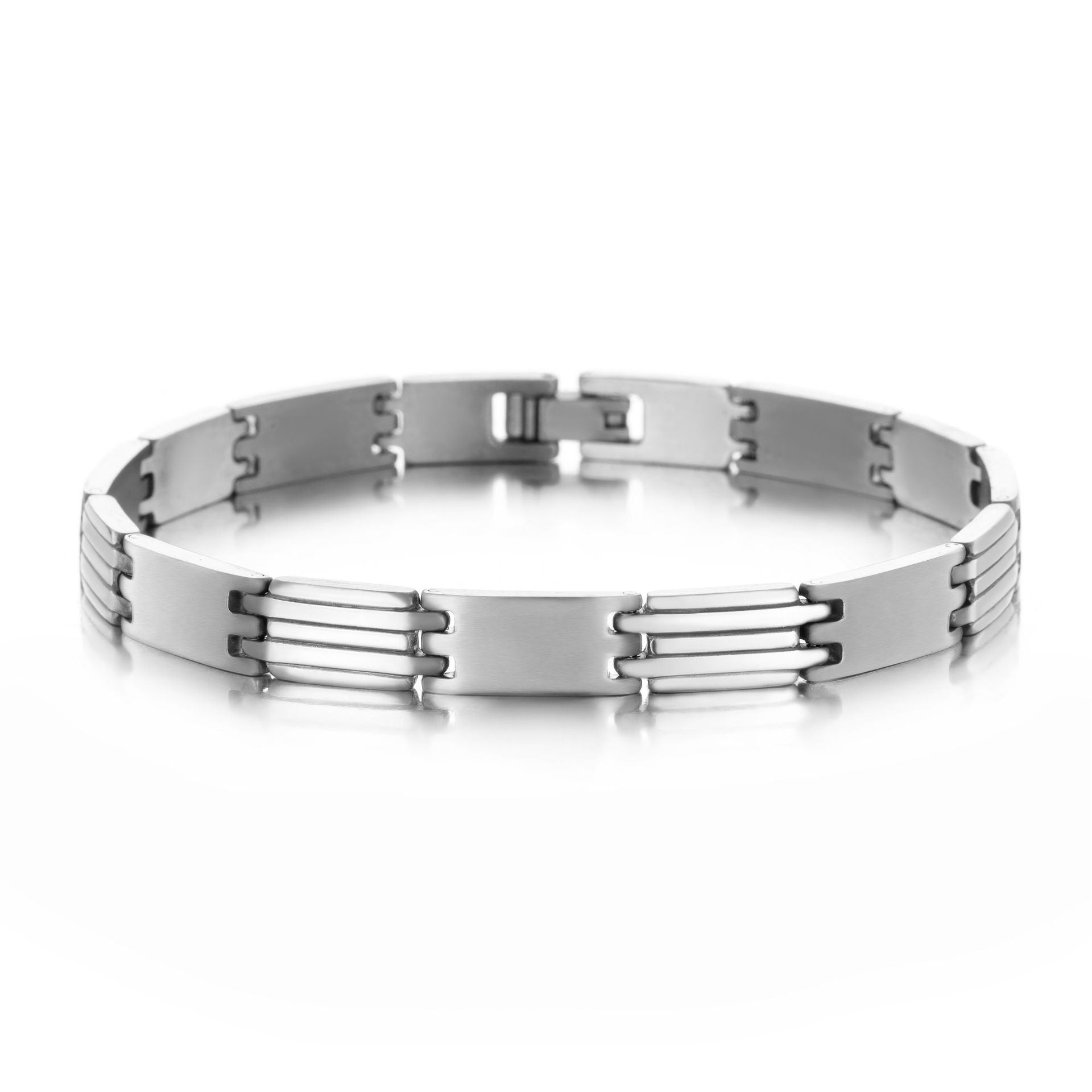 Minimalist Stainless Steel Unisex Geometric Bracelet