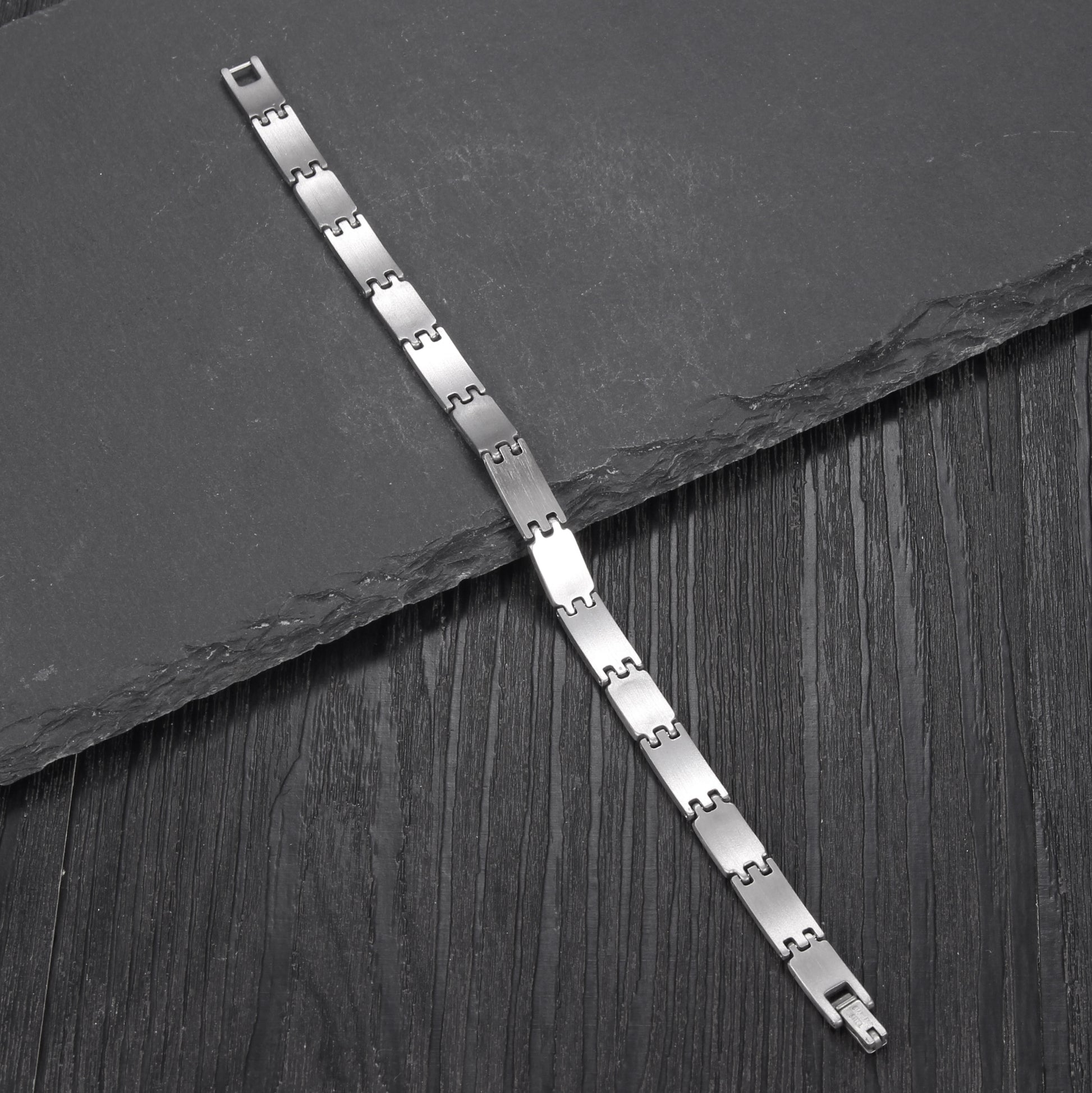 Minimalist Stainless Steel Unisex Geometric Bracelet