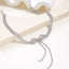 Elegant Rhinestone Bow Tassel Choker Necklace for Women