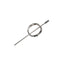 Minimalist Geometric Metal Hairpin - Solid Color Alloy Plating