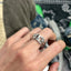 Simple Vintage Irregular Alloy Unisex Open Ring 2023 Collection