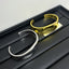 Simple Style Irregular Curve Alloy Bangle Bracelet