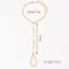 Simple Style Solid Color Alloy Shell Women's Anklet