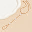 Simple Style Solid Color Alloy Shell Women's Anklet