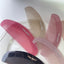 Acrylic Glitter Makeup Mirror & Anti-Static Hairdressing Comb Set