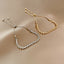 Minimalist Gold Plated Zircon Bracelet - Retro European American Style