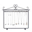 Simple Style Solid Color Iron Jewelry Display Rack for Necklaces and Bracelets