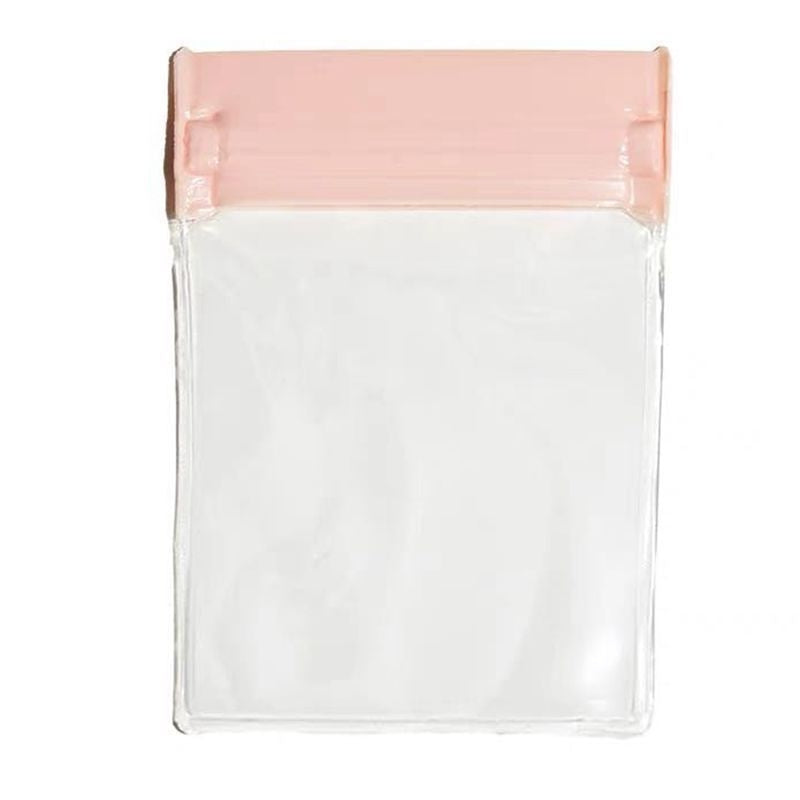 Simple Style Solid Color PVC Jewelry Storage and Anti-Oxidation Seal Bags