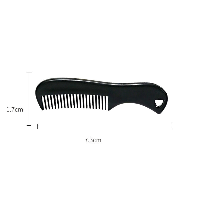 Simple Style Solid Color Plastic Hair and Beard Styling Comb