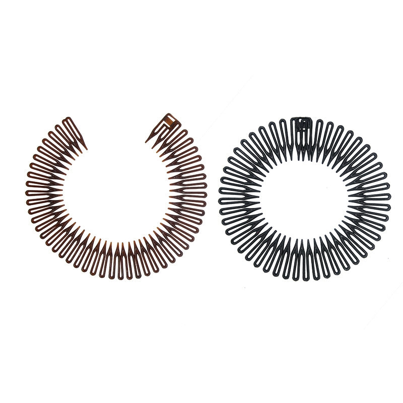 Simple Style Rhinestone Hair Combs - European and American Fashion Accessories