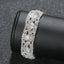 Elegant Rhinestone Diamond Elastic Women's Bracelet for Weddings and Fashion Trends