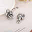 Simple Style Stainless Steel Double Hole Leather Bracelet Clasp Jewelry Accessories