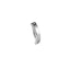 Simple Stainless Steel Polished Belly Ring for Unisex Body Piercing