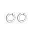 Simple Sterling Silver Moissanite Stud Earrings
