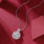 Simple Sterling Silver Moissanite Pendant Necklace