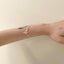 Sterling Silver Toggle Bracelet & Snake Bone Chain Necklace Set