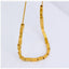 Solid Color Titanium Steel Snake Bone Chain Necklace - European & American Design Light Luxury Clavicle Jewelry
