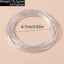 Simple Style Multi-Circle Zinc Alloy Women's Bangle Bracelet