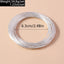 Simple Style Multi-Circle Zinc Alloy Women's Bangle Bracelet