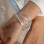 Simple Style Multi-Circle Zinc Alloy Women's Bangle Bracelet