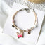 Simple Style Purple Star Butterfly Alloy Epoxy Bracelet for Women