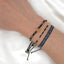 Simple Star Bead Unisex Bracelet - European Ethnic Style Retro Design