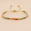 Geometric Glass Rope & Miyuki Beaded Hand-Woven Women's Bracelet