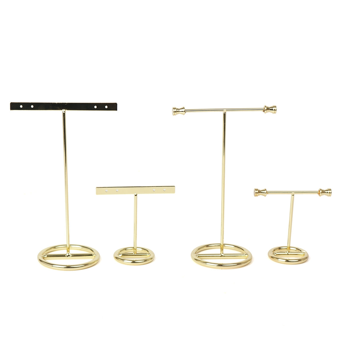 Simple T-Shape Metal Jewelry Display Rack