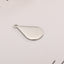 Stainless Steel Geometric Water Drop and Rhombus Charms for DIY Jewelry Making