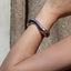 Minimalist Abstract Design Silver & Gold Plated Women's Open Cuff Bangle Bracelet
