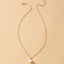 Simple Baroque Pearl Pendant Adjustable Vintage Necklace