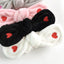 Simple Embroidered Red Rabbit Ears Hair Band with Gift Bag