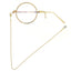 Single Frame Stainless Steel Cat Eye Glasses Chain