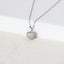 18K Gold Plated Heart Shape Zircon Pendant Necklace