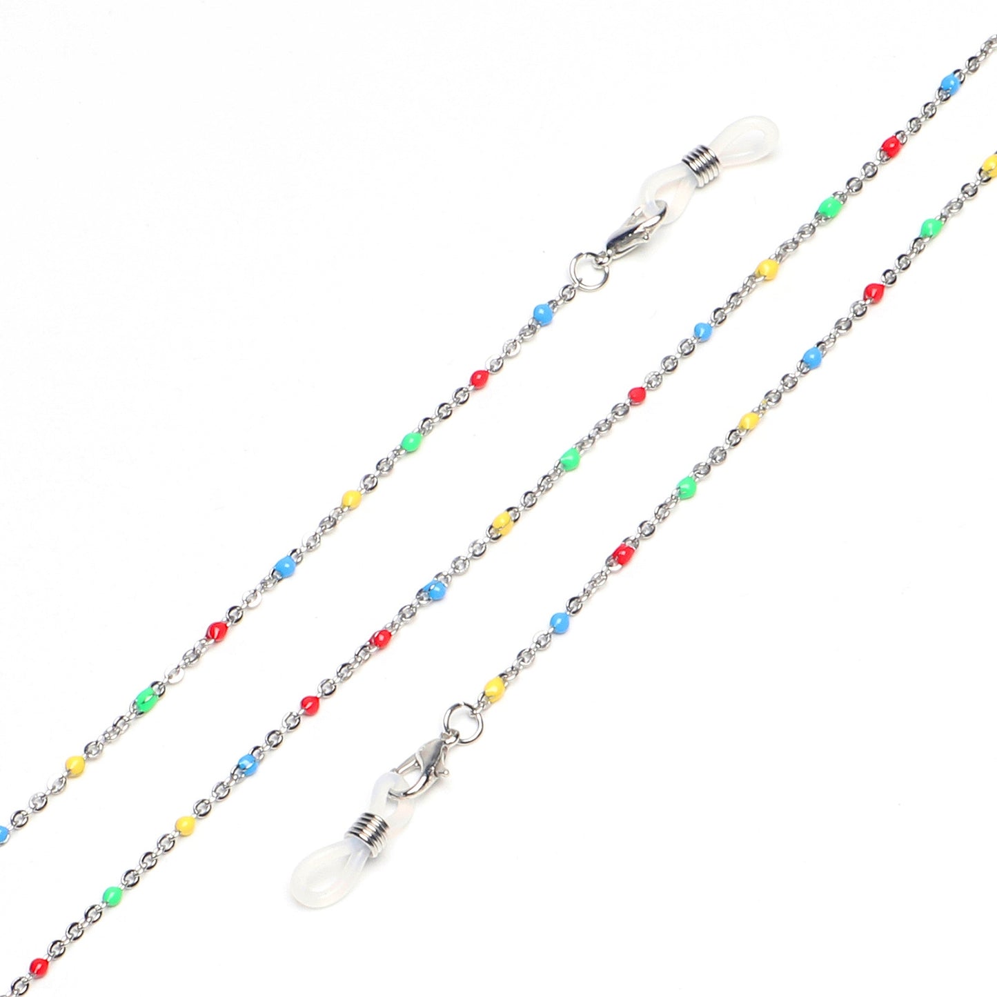 Steel Color Stainless Steel Non-Slip Glasses Chain with Color Retention
