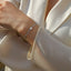 Sterling Silver Moissanite Couple Bracelets with Platinum Plating